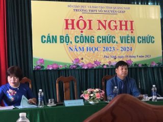 Hội nghị Cán bộ, công chức, viên chức, người lao động, năm học 2023-2024