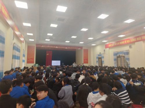 Trường THPT Võ Nguyên Giáp phối hợp Chi cục Dân số tổ chức tuyên truyền sức khỏe sinh sản cho học sinh Trường THPT Võ Nguyên Giáp phối hợp Chi cục Dân số tổ chức tuyên truyền sức khỏe sinh sản cho học sinh